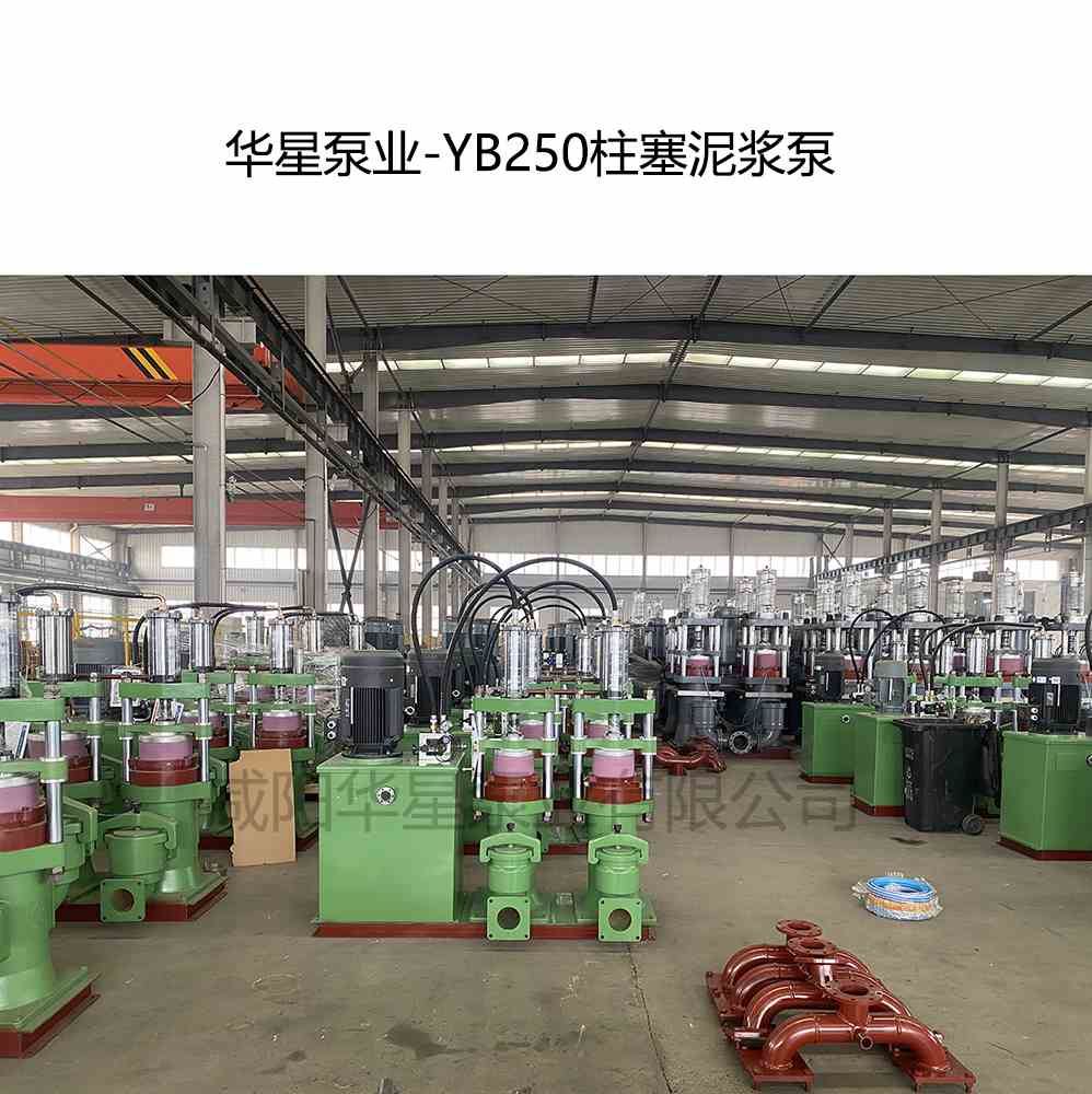 石材切割廠(chǎng)購(gòu)買(mǎi)一臺(tái)YB250柱塞泥漿泵